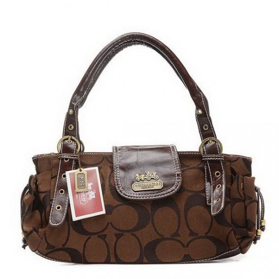 Coach Logo Signature Small Coffee Totes EGW | Women - Click Image to Close